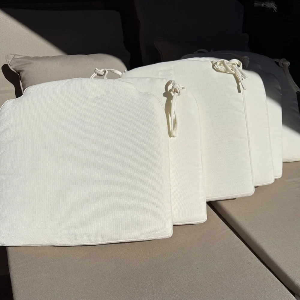 Pottery Barn Benchwright Dining Chair Cushion W/ Covers-NEW W/O TAGS